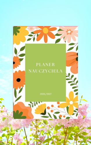 Przejdź do produktu Planer dla Nauczyciela B5 rok 2026/2027 - łąka