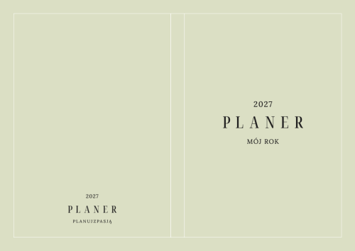 Przejdź do produktu Planer - Mój Rok 2027 - oliwka