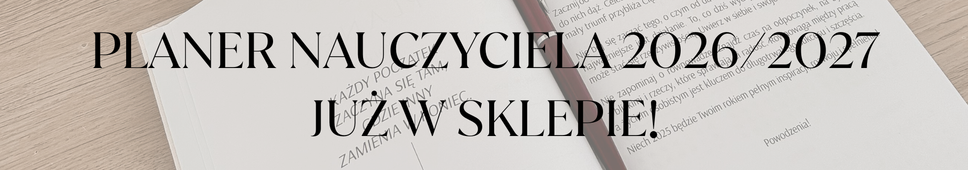 Plannery 2026/2027 już w sklepie!